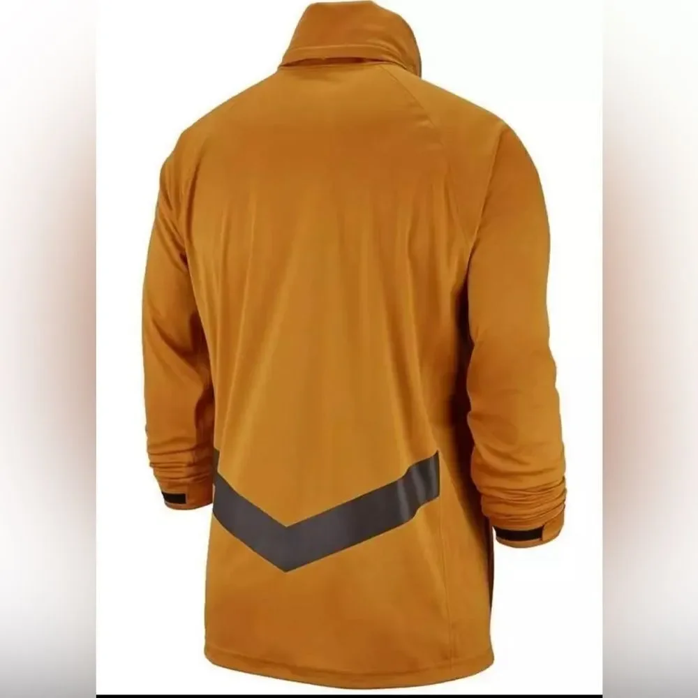 NWOT NIKE Men’s AeroShield Full Zip Golf Jacket - Gold Yellow - Size XL